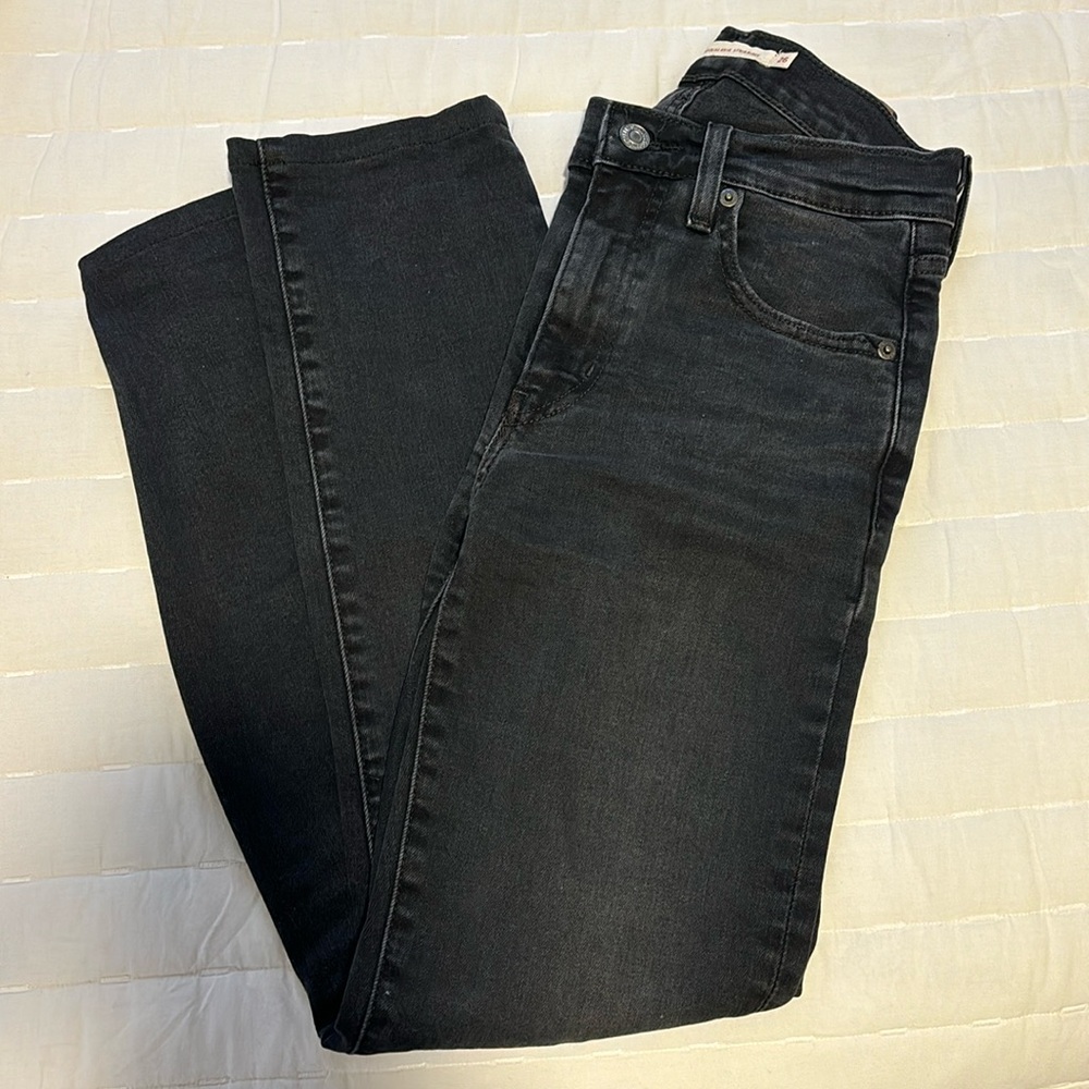 Levi’s Premium 724 High Rise Straight Jeans